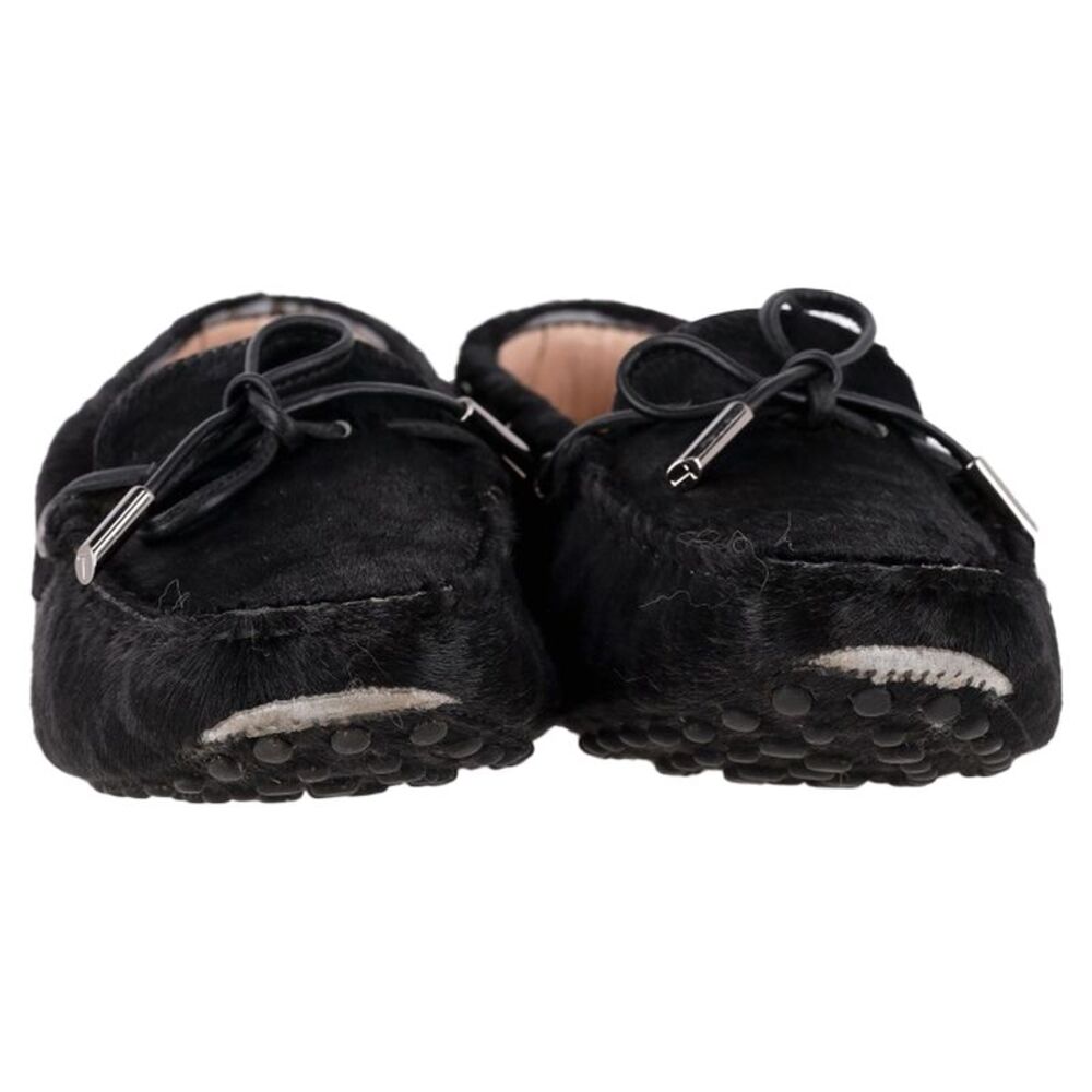 Tod's Gommino Loafers in Black Pony Hair - Picture 3 of 7